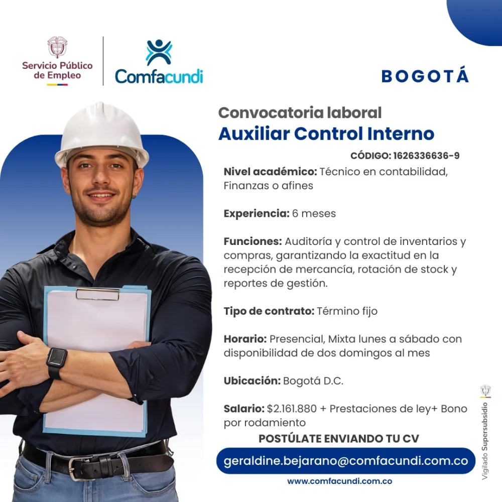 Aux de control interno